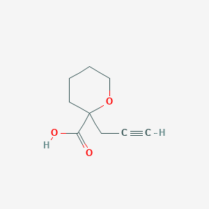 2-(Prop-2-yn-1-yl)oxane-2-carboxylic acid