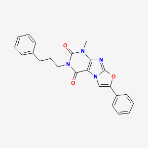 1-methyl-7-phenyl-3-(3-phenylpropyl)oxazolo[2,3-f]purine-2,4(1H,3H)-dione