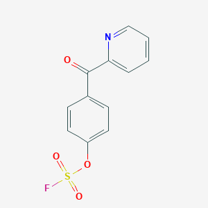 2-(4-Fluorosulfonyloxybenzoyl)pyridine