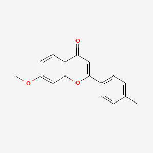 molecular formula C17H14O3 B2394834 7-Methoxy-2-(4-methylphenyl)chromen-4-one 