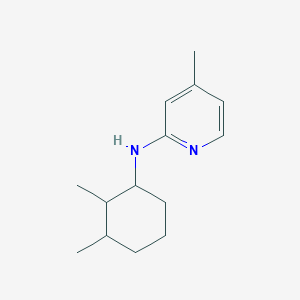 molecular formula C14H22N2 B2394866 N-(2,3-dimethylcyclohexyl)-4-methylpyridin-2-amine CAS No. 1248979-67-0
