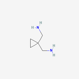 molecular formula C5H12N2 B2394883 1,1-Cyclopropanedimethanamine CAS No. 38932-70-6