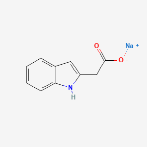 B2395005 Sodium 1H-indol-2-ylacetate CAS No. 172513-77-8; 32588-36-6