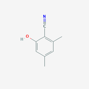 molecular formula C9H9NO B2395028 2-Hydroxy-4,6-dimethylbenzonitrile CAS No. 56396-59-9