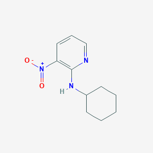 molecular formula C11H15N3O2 B2395211 N-cyclohexyl-3-nitropyridin-2-amine CAS No. 61963-88-0