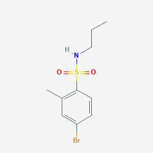 4-BRomo-2-methyl-N-propylbenzenesulfonamide