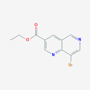 Ethyl 8-bromo-1,6-naphthyridine-3-carboxylate