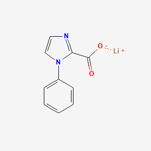 lithium(1+) 1-phenyl-1H-imidazole-2-carboxylate