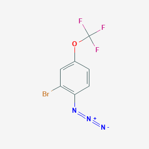 1-Azido-2-bromo-4-(trifluoromethoxy)benzene