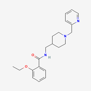 2-ethoxy-N-((1-(pyridin-2-ylmethyl)piperidin-4-yl)methyl)benzamide