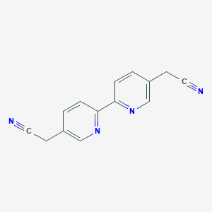 2,2'-([2,2'-Bipyridine]-5,5'-diyl)diacetonitrile