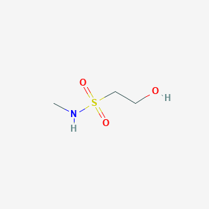 molecular formula C3H9NO3S B2395843 2-Hydroxy-N-methylethane-1-sulfonamide CAS No. 1487700-76-4