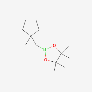 4,4,5,5-Tetramethyl-2-spiro[2.4]heptan-2-yl-1,3,2-dioxaborolane