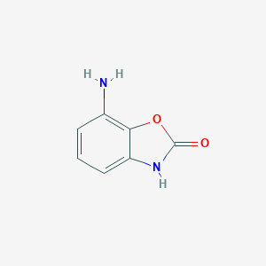 molecular formula C7H6N2O2 B023961 7-aminobenzo[d]oxazol-2(3H)-one CAS No. 81282-60-2