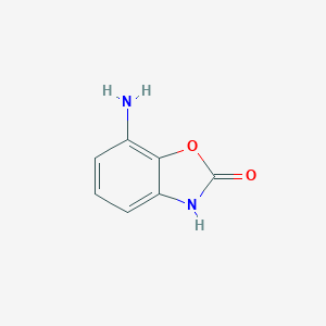 molecular formula C7H6N2O2 B023961 7-Amino-2(3H)-benzoxazolone CAS No. 81282-60-2