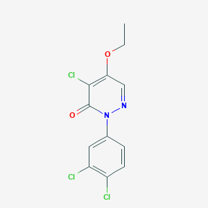 4-chloro-2-(3,4-dichlorophenyl)-5-ethoxy-3(2H)-pyridazinone