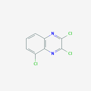 molecular formula C8H3Cl3N2 B2396259 2,3,5-三氯喹喔啉 CAS No. 2958-86-3