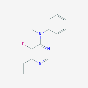 6-Ethyl-5-fluoro-N-methyl-N-phenylpyrimidin-4-amine