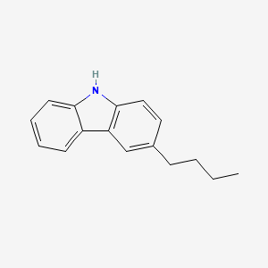 molecular formula C16H17N B2396476 3-butyl-9H-carbazole CAS No. 25592-63-6