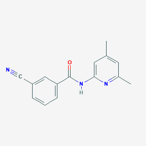 Benzamide,3-cyano-n-(4,6-dimethyl-2-pyridinyl)-