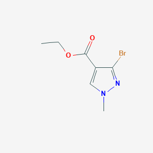 molecular formula C7H9BrN2O2 B2396706 Ethyl 3-bromo-1-methyl-1H-pyrazole-4-carboxylate CAS No. 139308-52-4