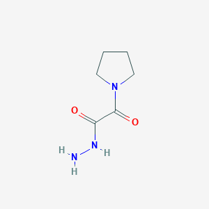 2-Oxo-2-(pyrrolidin-1-yl)acetohydrazide
