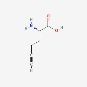 molecular formula C6H9NO2 B2397038 L-homopropargylglycine CAS No. 942518-19-6; 98891-36-2