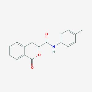 molecular formula C17H15NO3 B2397225 N-(4-methylphenyl)-1-oxo-3,4-dihydroisochromene-3-carboxamide CAS No. 868154-12-5