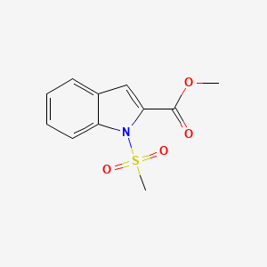 B2397234 methyl 1-(methylsulfonyl)-1H-indole-2-carboxylate CAS No. 442155-74-0