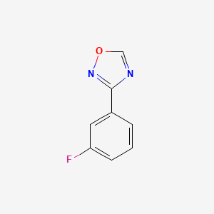 3-(3-Fluorophenyl)-1,2,4-oxadiazole