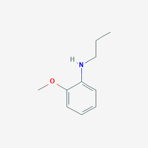 molecular formula C10H15NO B2397391 2-methoxy-N-propylaniline CAS No. 139944-56-2