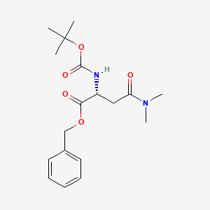 (r)-Benzyl 2-((tert-butoxycarbonyl)amino)-4-(dimethylamino)-4-oxobutanoate