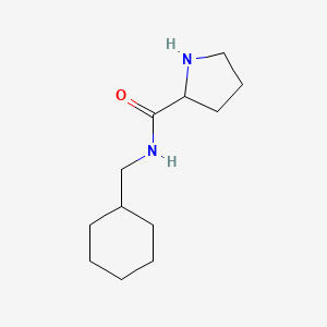 N-(cyclohexylmethyl)pyrrolidine-2-carboxamide