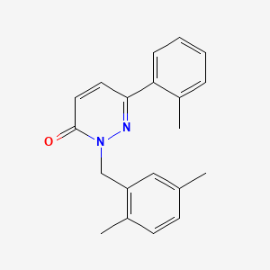2-(2,5-dimethylbenzyl)-6-(o-tolyl)pyridazin-3(2H)-one
