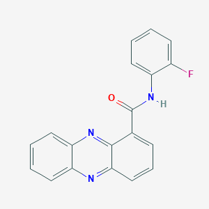 molecular formula C19H12FN3O B2397626 N-(2-fluorophenyl)phenazine-1-carboxamide CAS No. 946384-16-3