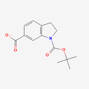 1-(tert-Butoxycarbonyl)indoline-6-carboxylic acid