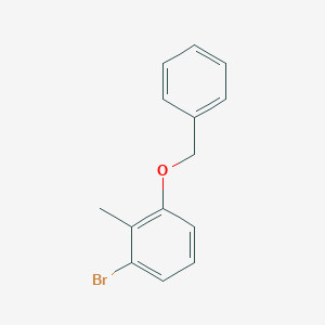 molecular formula C14H13BrO B2397680 2-Benzyloxy-6-bromotoluene CAS No. 909032-71-9