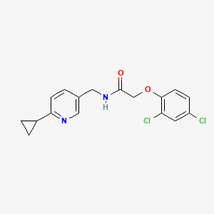 N-((6-cyclopropylpyridin-3-yl)methyl)-2-(2,4-dichlorophenoxy)acetamide