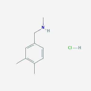 [(3,4-Dimethylphenyl)methyl](methyl)amine hydrochloride