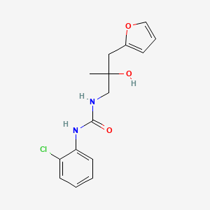 1-(2-Chlorophenyl)-3-(3-(furan-2-yl)-2-hydroxy-2-methylpropyl)urea