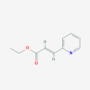 molecular formula C10H11NO2 B023978 (E)-ethyl 3-(pyridin-2-yl)acrylate CAS No. 70526-11-3