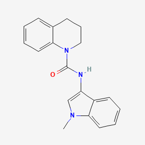 N-(1-methyl-1H-indol-3-yl)-3,4-dihydroquinoline-1(2H)-carboxamide