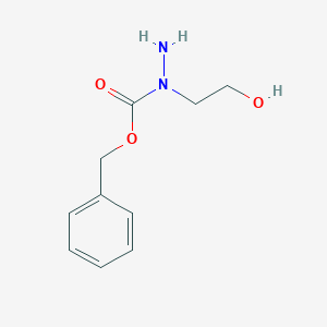 molecular formula C10H14N2O3 B2397879 Benzyl N-amino-N-(2-hydroxyethyl)carbamate CAS No. 316802-29-6