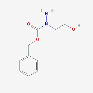 Benzyl N-amino-N-(2-hydroxyethyl)carbamate