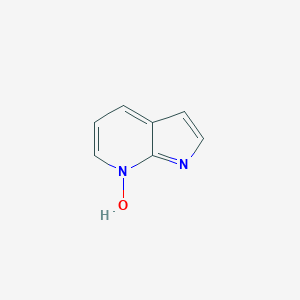 molecular formula C7H6N2O B023979 1H-Pyrrolo[2,3-b]pyridine 7-oxide CAS No. 55052-24-9
