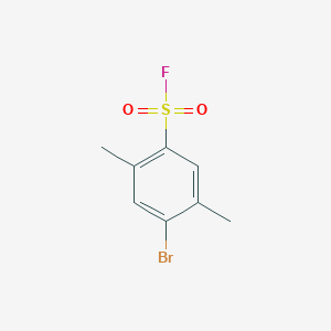 molecular formula C8H8BrFO2S B2397919 4-Bromo-2,5-dimethylbenzenesulfonyl fluoride CAS No. 2137643-42-4