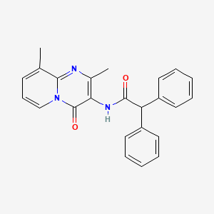 N-(2,9-dimethyl-4-oxopyrido[1,2-a]pyrimidin-3-yl)-2,2-diphenylacetamide
