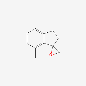 B2397946 4-Methylspiro[1,2-dihydroindene-3,2'-oxirane] CAS No. 2248296-93-5