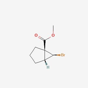 molecular formula C8H11BrO2 B2397984 Methyl (1S,5R,6S)-6-bromobicyclo[3.1.0]hexane-1-carboxylate CAS No. 2138429-62-4