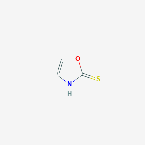 molecular formula C3H3NOS B2397999 3H-oxazole-2-thione CAS No. 32091-51-3